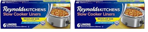 Reynolds Kitchens Slow Cooker Liners, Regular (Fits 3-8 Quarts), ...
