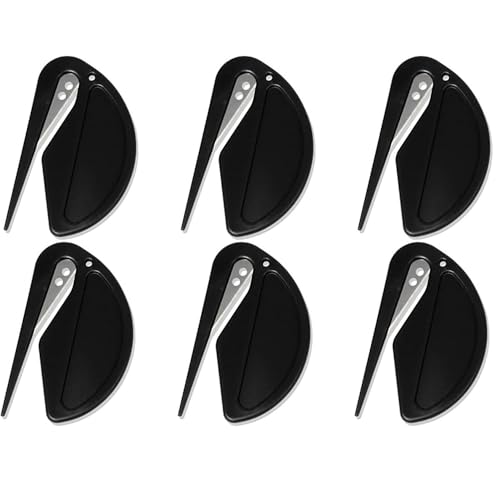 Comforty Brieföffner 12 Stück mit Metallklinge