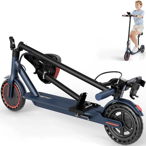 Electric Scooter for Adults with Seat, 350W Folding Lightweight Commuter E...