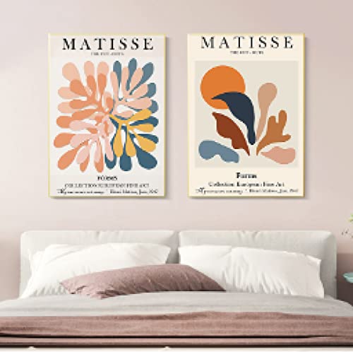 Affiche Matisse 70x100cm fleur tropicale pour décorer un salon moderne