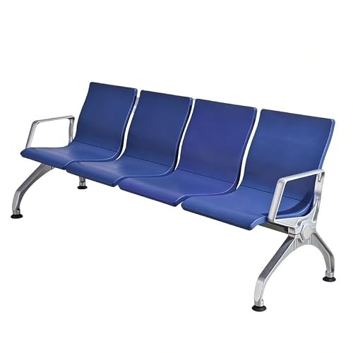 WDSOPK Waiting Room Chair with Arms Seat, Waiting Reception Chair Benches Office Guest Chairs Lobby Bench for Business Bank, Airport Reception Bench(4)