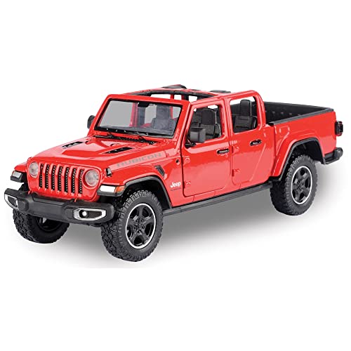 Motormax Toy 2021 Gladiator Rubicon Pickup Rojo 1:24