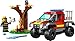 LEGO City 4x4 Fire Engine Rescue Truck 60393, Toy for 5 Plus Year Old Boys & Girls, Set with Water Element Launcher, Firefighter Minifigure and Cat Figure