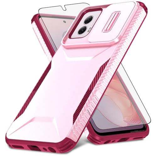 Évitez les bris d'écran avec la coque Motorola Moto G Power 5G 2024 robuste et son verre trempé