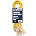6 ft Short Outdoor Extension Cord Waterproof - 12 Gauge Heavy Duty Extension Cord Splitter Outdoor 6 ft - Lighted Outdoor Extension Cords with Multiple Outlets - Watts Wire - 6' Grounded