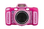 VTech KidiZoom Duo FX, Kids Camera with Colour Screen, 8MP, Photos, Selfies & Videos, AR Filters, 20 games, 75 photo & video effects, filters & frames, for Infants aged 3, 4, 5, 6, 7 + years, Pink