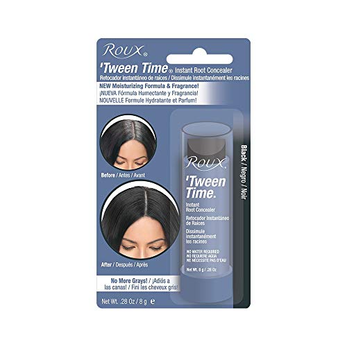 ROUX Tween Time Instant Haircolor Touch-Up Stick Black 1/3 oz/10g (6 Pack)
