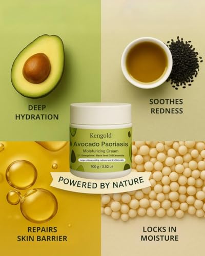 Image of Kengold Psoriasis Skin & Hair Soap+Cream+Oil | Purify Skins | Pain Relief With Natural Ingredients (Psoriasis Soap+Cream Combo)