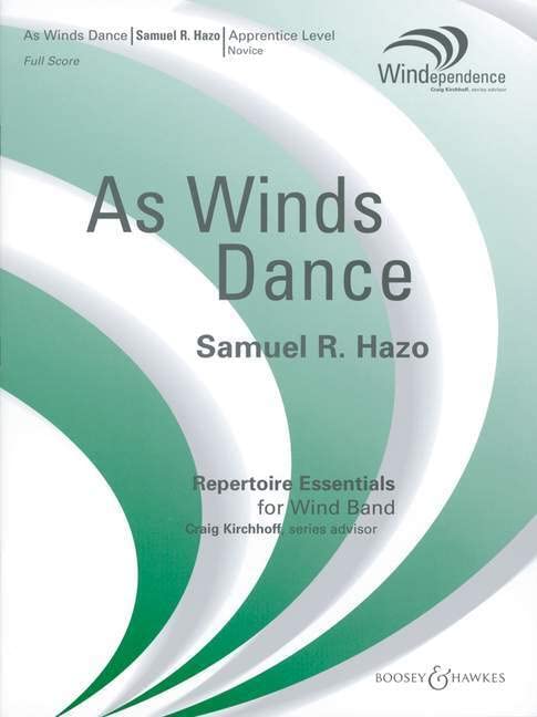 As Winds Dance: Wind band. Partition.