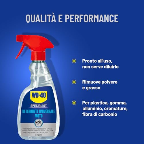 WD-40 Detergente pulitore moto formato 500 ml Linea - Specialist MOTO - 3