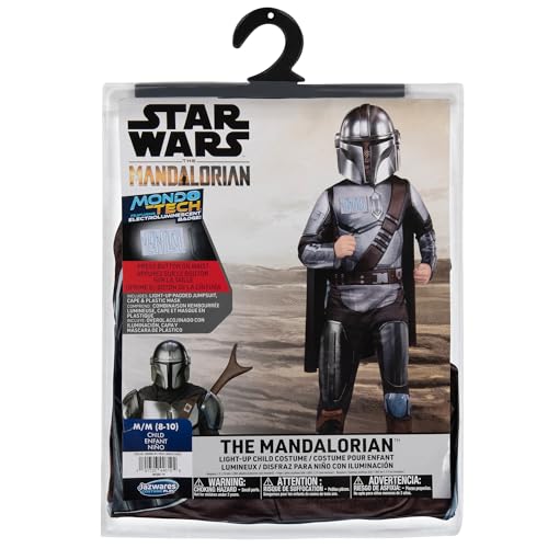 Disfraz oficial infantil Mandalorian Star Wars miniatura 3