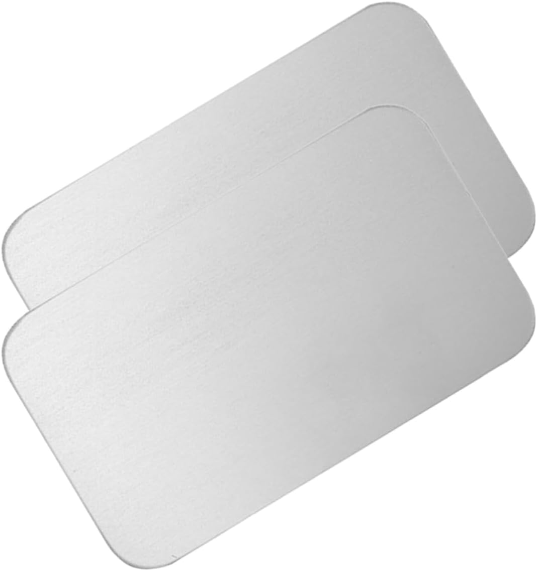 2pcs Aluminum Cooling Mat for Pets Cooling Pad for Hamsters and Animals and Easy to Clean Provides Instant Relief from Heat