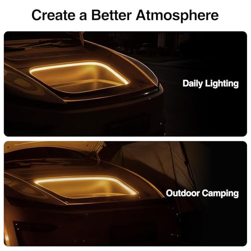 Tira de Luz LED Frontal para Tesla Model Y Juniper 2020-2026 miniatura 4