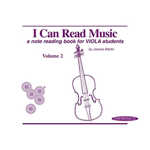 I Can Read Music, Volume 2: A Note Reading Book for Viola Students