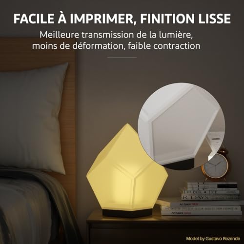 ELEGOO Rapid PETG Filament 1.75mm, Filament pour Imprimante 3D Haute Vitesse 30-600mm/s, Précision Dimensionnelle +/- 0.02 mm, Bobine de 1kg en Carton (2.2lbs) Pour des Imprimantes 3D FDM 4 ELEGOO Rapid PETG Filament 1.75mm, Filament pour Imprimante 3D Haute Vitesse 30-600mm/s, Précision Dimensionnelle +/- 0.02 mm, Bobine de 1kg en Carton (2.2lbs) Pour des Imprimantes 3D FDM – Image 5