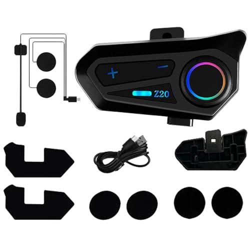 Generico Auriculares De Casco De Moto, Auriculares De Casco De Motocicleta, Auricular De Medio Casco Inalámbrico, IPX6 Impermeable, De Comunicación Al Aire Libre Tipo C Tipo C, Para Mujeres Hombres