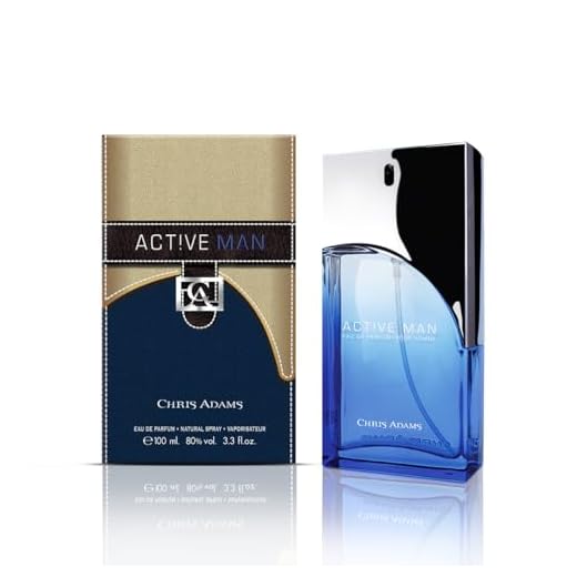 Active Man Eau De Parfum - Pour Homme (for men) 100ml Spray by Chris Adams by Chris Adams Perfumes