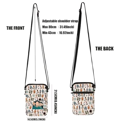 PXTIDY Movie Tv Show Inspired Crossbody Bag Thomas Harriet Newt Fans Gifts Classic Movies Fans Gifts Tv Merchandise2