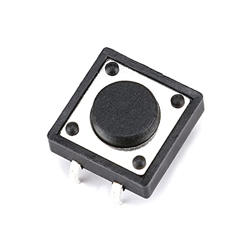 Industrial Switches 50PcsLot 12x12x5MM Touch Button Micro Switch Direct Plug-in Self-Reset 12125mm Keys Button DIP 4PIN Switches