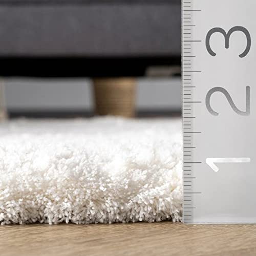 Image of Homes Fluffy Living Room Soft Touch Rectangular Carpet Comfy Bedroom Anti Skid Drawing Kids Room 9x9 Square