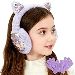 B-purple (Earmuff Gloves Set)