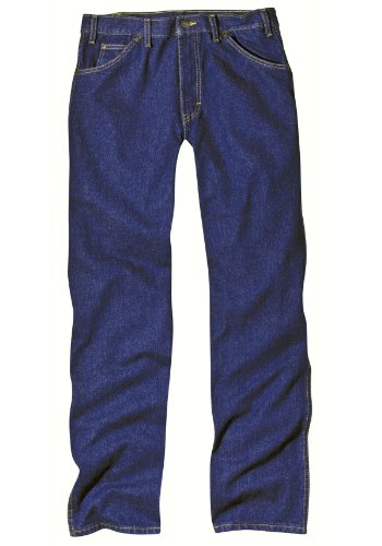 Dickies Mens Regular-Fit Five-Pocket Jeans, Indigo Blue, 28W X 30L Us #TOP2