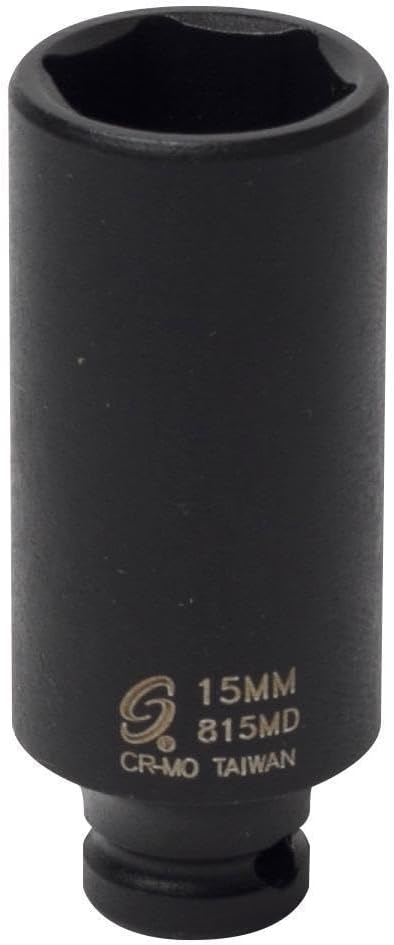 Sunex 815md 1/4-Inch Drive 15-Mm Deep Impact Socket