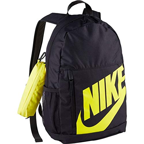 Image of Nike Youth Nike Elemental Backpack - Fall'19, Oil Grey /Thunder Grey /Dynamic Yellow, Misc