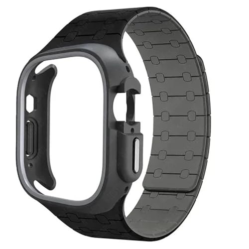 Bracelet Apple Watch anti-irritation et anti-perte en silicone