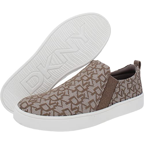 DKNY Girls Cam Gore Casual and Fashion Sneakers Beige 11 Medium (B,M) Little Kid2
