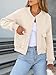 ANRABESS Women Cropped Bomber Jacket 2025 Fashion Casual Trendy Varsity Y2k Jackets Fall Outfits Beige Small