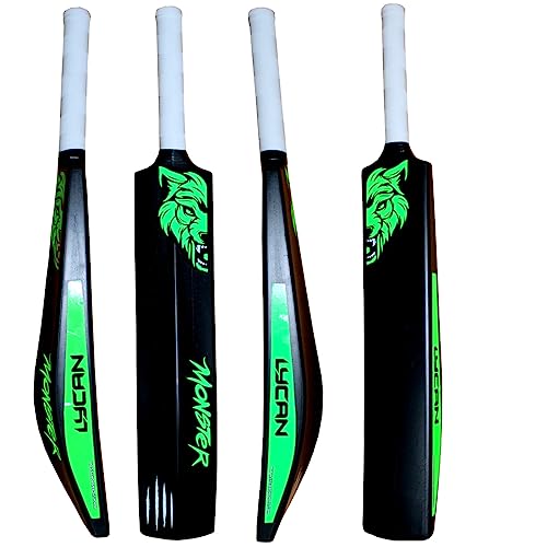 Image of Lycan Cricket bat for Adults Plastic Tennis Cricket Bat for Mens Heavy Plastic Cricket Bats - Full Size - Long Handle (Monster - Cricket BAT)