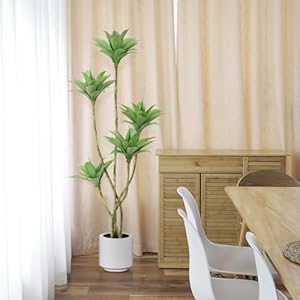 Artificial Trees 5.1 Ft Water Lilies with 5 Heads Potted Faux Floor Plants for Living Room Decor Fake Silk Plants for Home Decor Indoor Office Garden Outdoor Tree Artificial Trees 51 Ft Water Lilies with 5 Heads Potted Faux Floor Plants for Living Room Decor Fake Silk Plants for Home Decor Indoor Office Garden Outdoor Tree