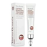 Cayman Repair and Treatment Eye Cream – Crocodile Oil Eye Cream for Puffiness, Dark Circles, Fine Lines & Eye Bags, Anti-Aging Under Eye Treatment – Hydrating, Non-Greasy, For Men & Women (.71 fl.oz)