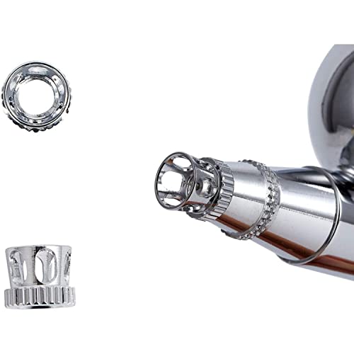 HUBEST 5 peças de reposição de tampa de agulha de aerografia universalmente aplicável para diferente