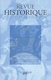  Revue historique 2006, n° 640: Violences et domination