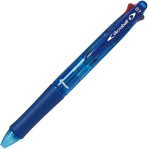 Pilot Bolígrafo de 4 colores, Acroball 4 fino, negro, rojo, azul y verde (Bkab-45F-CL)