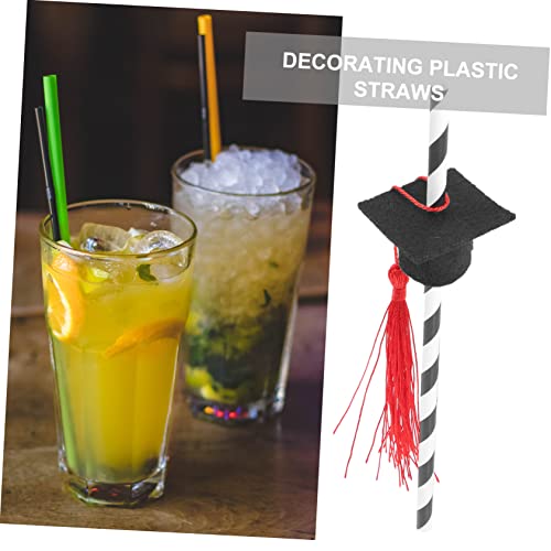 Pitillos decorativos para fiesta graduación 12 pcs miniatura 3