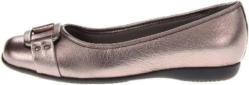 Trotters Women's Sizzle Signature Ballet Flat,Metallic Pewter,7.5 SS US | Image 6