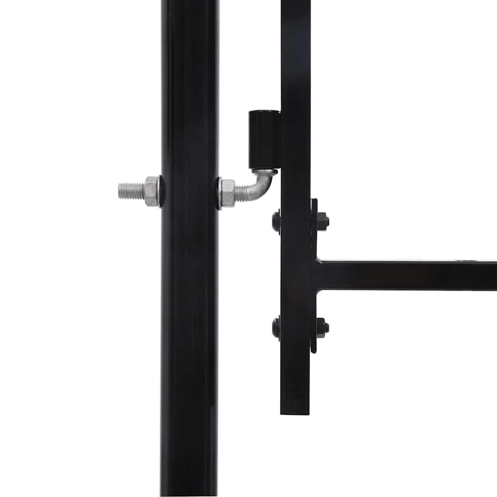 vidaXL Portail de clôture BOXTEL à porte simple avec arc en haut,