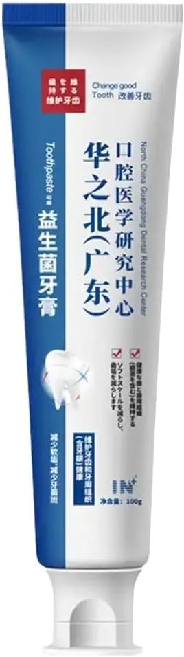 Japanische probiotische Zahnpasta Probiotische Zahnpasta zum Aufhellen reinigt das Zahnfleisch gründlich entfernt Zahnflecken und erfrischt den Atem