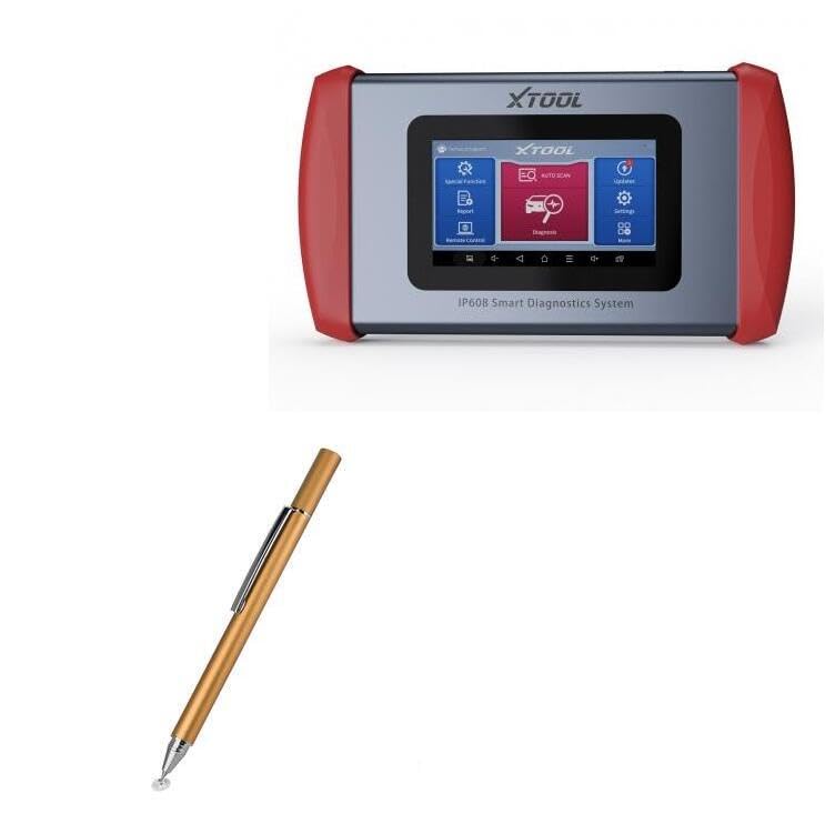 BoxWave Stylus Pen Compatible with XTool InPlus IP608 (5 in) - FineTouch Capacitive Stylus, Super Precise Stylus Pen - Champagne Gold