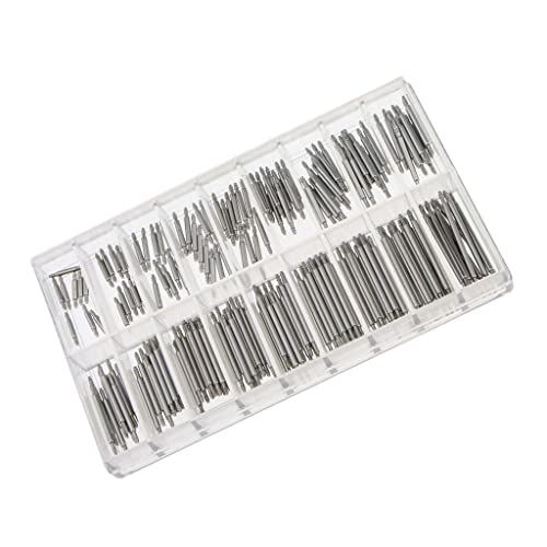 Barres ressort bracelet montre en acier inoxydable avec 180 broches de réparation pour l'horlogerie