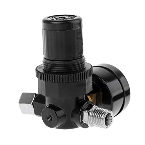 1/4 "manometr regulatora ciśnienia powietrza reduktor 12 Bar 180 PSI manometr pistolet natryskowy zawór ciśnieniowy Gauge Drop Ship DokłAdna Kalibracja
