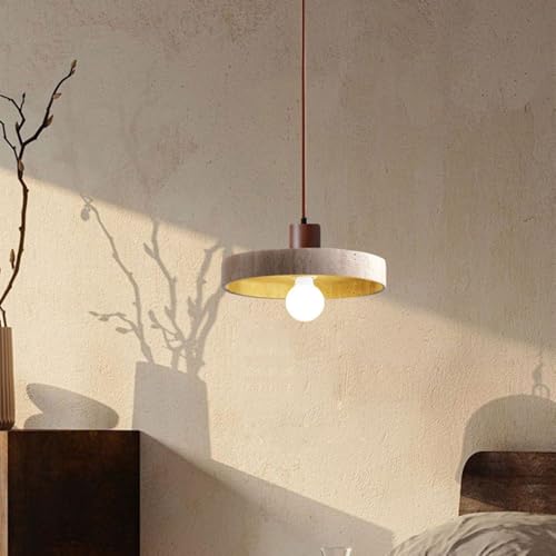 Suspension marbre E27 et design industriel moderne pour éclairage de cuisine - 6