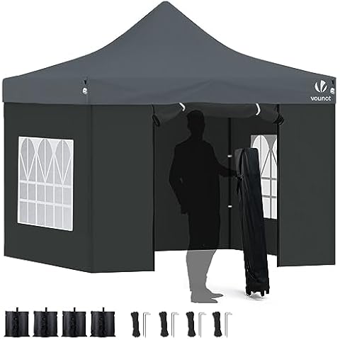 Tonnelle de Jardin VOUNOT 3x3m Cover