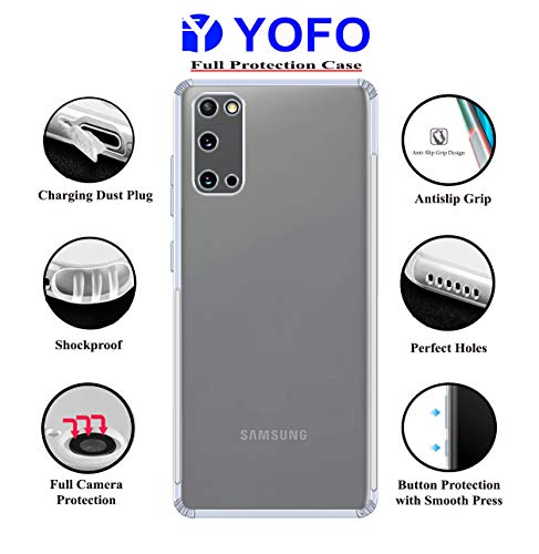 YOFO-Silicon-Back-Cover-for-Samsung-S20-S11E-Transparent-Camera-Protection-with-Dust-Plug