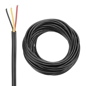 Dmiotech UL2464 20AWG 3-Core Wire 50FT