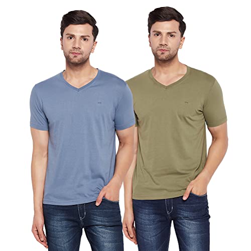 Image of Orewa Men Men's Solid Regular Fit T-Shirt