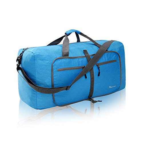 Duffel Bag 85L Packable Duffle Bag with Shoes Compartment Unisex Travel Bags Water-Resistant Duffle Bags